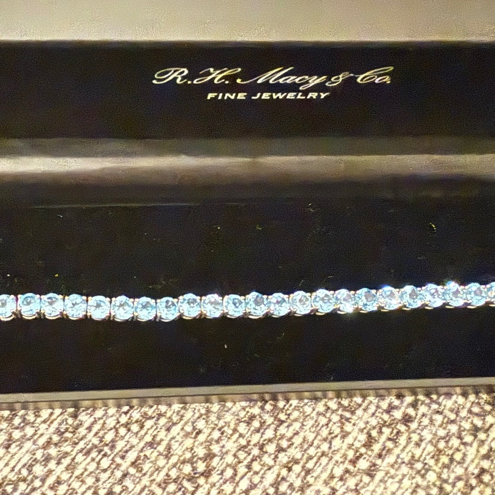 Blue Topaz Bracelet brand new